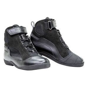 Sedici Black Motorcycle Boots